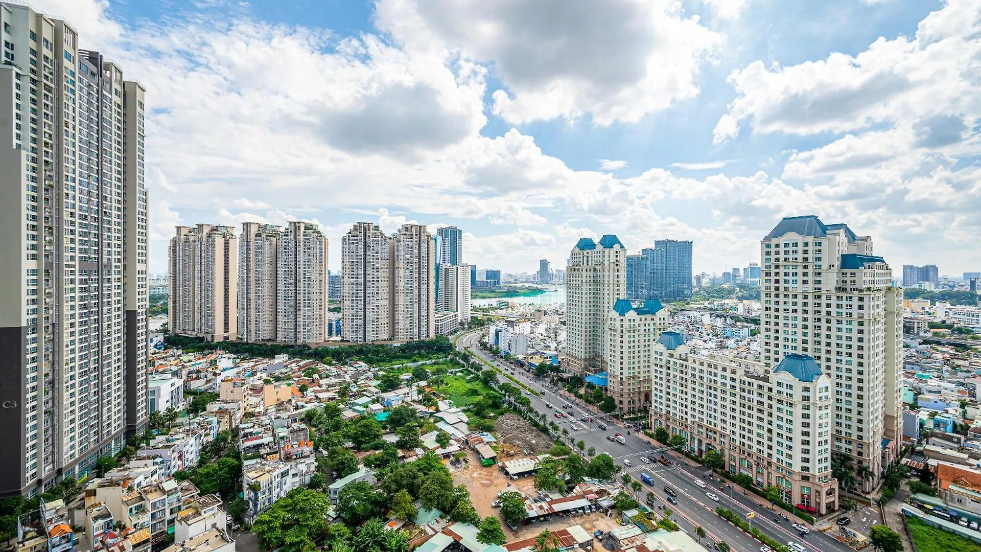 아파트호텔 The Landmark Residences & Suites - Vinhomes Central 호치민